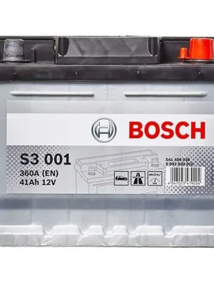 Autobaterie Bosch S3, 12V, 41Ah, 360A, S3 001 Výprodej